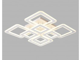  Потолочный светодиодный светильник с пультом FA868/4+4 WH белый 276W 3000K-6400K 820*820*120 (ПДУ РАДИО 2.4G)