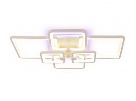  Потолочный светодиодный светильник с пультом FA5306/4+2 WH белый 176W 800*550*140 (ПДУ РАДИО 2.4G)