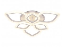  Потолочный светодиодный светильник с пультом FA515/3+3 WH белый 126W+28W 700*700*120 (ПДУ РАДИО 2.4)