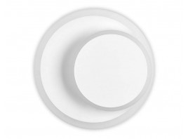  Настенный светодиодный светильник с выключателем FW105 WH/S белый/песок LED 3000K/6400K 15W 240*190*50