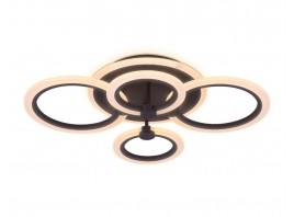  Потолочный светодиодный светильник с пультом FA526/4 CF кофе 81W 620*440*120 (ПДУ РАДИО 2.4)