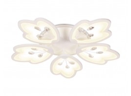  Потолочный светодиодный светильник с пультом FA510/5 WH белый 140W+28W D660*95 (ПДУ РАДИО 2.4)