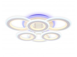  Потолочный светодиодный светильник с пультом FA8805 WH белый 174W 550*550*130 (ПДУ РАДИО 2.4)