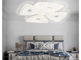  Потолочный светодиодный светильник с пультом FA4019/4 WH белый 82W 3000K+6400K/4200K/6400K+3000K D420*85 (ПДУ ИК)