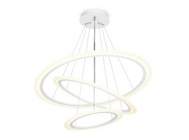  Управляемый светодиодный светильник FA4359/3 WH белый 145W 3000K/4200K/6400K D800*800 (ПДУ РАДИО 2.4G)