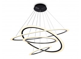  Управляемый светодиодный светильник FA4365/4 BK черный 235W 3000K/4200K/6400K D1000*870 (ПДУ РАДИО 2.4G)