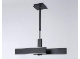  Подвесной светодиодный светильник FA6667 BK черный 42W 3000K-6400K 640*30*900 (Без ПДУ)