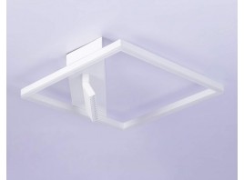  Потолочный светодиодный светильник FL51463/1+1 WH белый 70W 3000K-6400K+4200K 500*500*110 (ПДУ РАДИО 2.4G)