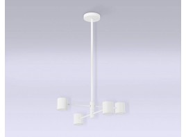  Подвесной светодиодный светильник FL51705/4 WH белый 3000K/4200K/6400K 20W D500*780 (Без ПДУ)