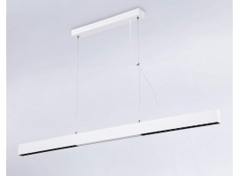  Подвесной светодиодный светильник FL5965 WH белый 48W 4200K 1200*35*1305 (Без ПДУ)