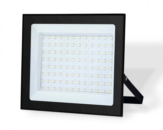 Прожектор светодиодный ST8021 BK черный IP65 LED 6500K 100W 208*178*31