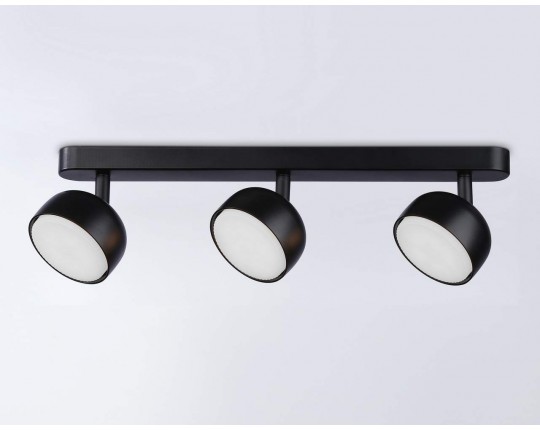 Светильник накладной TN71018/3 BK черный GX53/3 max 12W 400*80*90