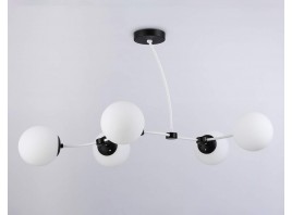  Подвесной светильник TR2546/5 WH/BK белый/черный E27/5 max 60W 950*600*450