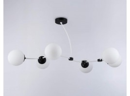  Подвесной светильник TR2552/6 WH/BK белый/черный E27/6 max 60W 1160*600*450