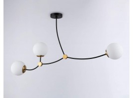 Подвесной светильник TR2568/3 BK/SB черный/бронза E27/3 max 60W 1130*150*540