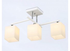  Подвесной светильник TR303113/3 WH/CH/FR белый/хром/белый матовый E27/3 max 40W 490*260*290
