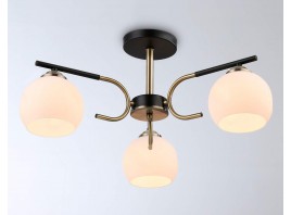  Подвесной светильник TR303311/3 BK/SB/FR черный/бронза/белый матовый E27*3 max 60W D560*250