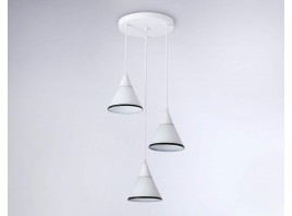  Подвесной светильник TR3167/3 WH/BK белый/черный E27/3 max 60W D360*1000