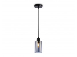  Подвесной светильник в стиле лофт TR3695 BK/SM черный/дымчатый E27 max 40W D100*1000