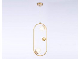  Подвесной светильник со сменной лампой TR5431/2 GD золото G9/2 max 40W 220*110*1000