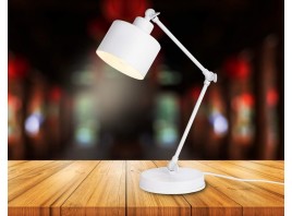 Настольная лампа в стиле лофт TR8152 WH белый E27 max 40W