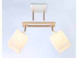  Подвесной светильник TR9501/2 WH/FGD/FR белый/золото/белый матовый E27/2 max 40W 510*100*270