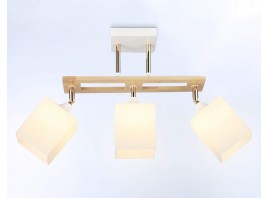  Подвесной светильник TR9505/3 WH/FGD/FR белый/золото/белый матовый E27/3 max 40W 620*100*290
