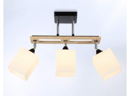  Подвесной светильник TR9507/3 BK/CH/FR черный/хром/белый матовый E27/3 max 40W 620*100*290