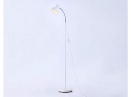  Светильник напольный с выключателем на проводе TR97655 WH белый E27 max 40W D140*1450