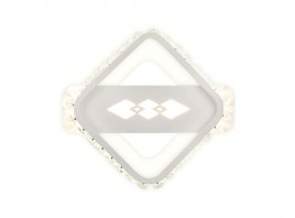  Настенный светодиодный светильник с хрусталем FA225 WH белый LED 6400K+3000K/4200K 24W 200*200*40