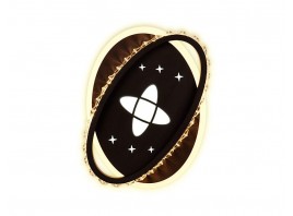  Настенный светодиодный светильник с хрусталем FA233 CF/S кофе/песок LED 4200K/6400K 30W 210*260*50