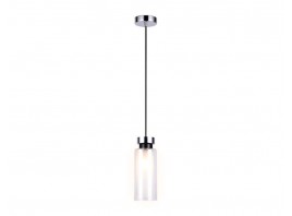  Подвесной светильник со сменной лампой TR3570 CH/FR хром/матовый E14 max 40W D100*1050