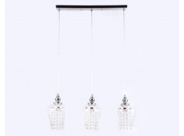  Подвесной светильник со сменной лампой TR3612/3 CH/CL хром/прозрачный E27/3 max 40W 570*140*920