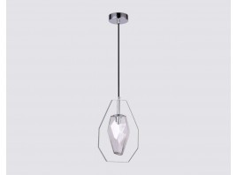  Подвесной светильник со сменной лампой TR3626 CH/CL хром/матовый G9 max 40W D200*1100