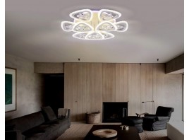  Потолочный светодиодный светильник с пультом FA2921 WH белый 138W 600*600*130 (ПДУ РАДИО 2.4)