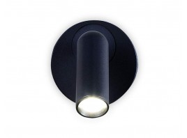  Настенный поворотный светодиодный светильник с выключателем FW281 SBB синий космос/песок LED 4200K 3W 70*70*65