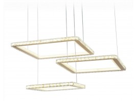  Управляемый подвесной светодиодный светильник FA1761/3 GD золото 180W 3000K+6400K/3000K/6400K/4200K+4200K 680*460*740 (ПДУ РАДИО 2.4G)
