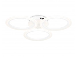  Потолочный светодиодный светильник с пультом FA4052/3 WH белый 4200K/3000/6400K 51W D580*80 (ПДУ ИК)