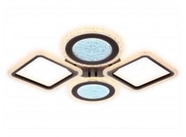  Потолочный светодиодный светильник с пультом FA431/4 CF кофе 108W 750*580*80 (ПДУ РАДИО 2.4G)