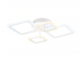  Потолочный светодиодный светильник с пультом FA4382/4 WH белый 4200K/3000K+6400K/6400K+3000K 59W 660*490*120 (ПДУ ИК)