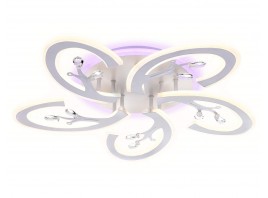  Потолочный светодиодный светильник с пультом FA512/5 WH белый 120W 610*580*80 (ПДУ РАДИО 2.4G)