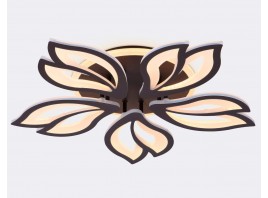  Потолочный светодиодный светильник с пультом FA544/5 CF кофе 104W 580*560*80 (ПДУ РАДИО 2.4)