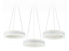  Управляемый подвесной светодиодный светильник FA6206/3 WH белый 122W 3000K+6400K/3000K/6400K/4200K+4200K 840*300*750 (ПДУ РАДИО 2.4G)