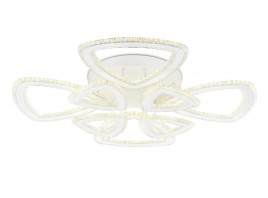  Управляемый потолочный светодиодный светильник FA8863/4+4 WH белый 182W  3000K+6400K/3000K/6400K/4200K+4200K 740*740*130 (ПДУ РАДИО 2.4G)