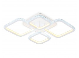  Потолочный светодиодный светильник с пультом FA9541/2+2 WH белый 108W 6400K/3000K 670*500*110 (ПДУ РАДИО 2.4G)