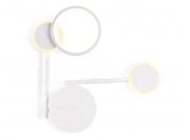  Настенный поворотный светодиодный светильник FL5197 SWH белый песок LED 3000K 13W 445*400*60