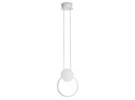  Подвесной светодиодный светильник FL5251 WH белый 9W 4200K 200*20*1200 (без ПДУ)