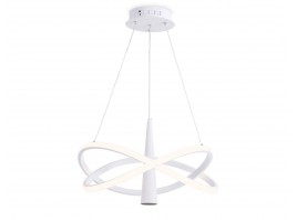  Подвесной светодиодный светильник с пультом управления FL5367/2+1 WH белый 47W 3000K-6400K D480*1200 (ПДУ ИК)