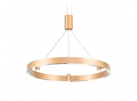  Подвесной светодиодный светильник FL5846/1+3 GD золото 40W 3000K/4200K/6400K D600*1200 (без ПДУ)