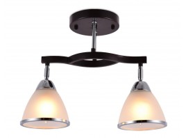  Подвесная люстра TR3111/2 DCF/CH темный кофе/хром E27 max 40W 400*150*315